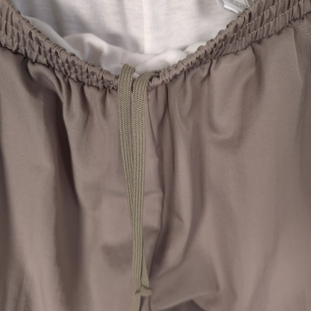 NIKE Mens Jogger Pants LARGE Brown Zip Ankle Lined Athletic‎ - Picture 11 of 13